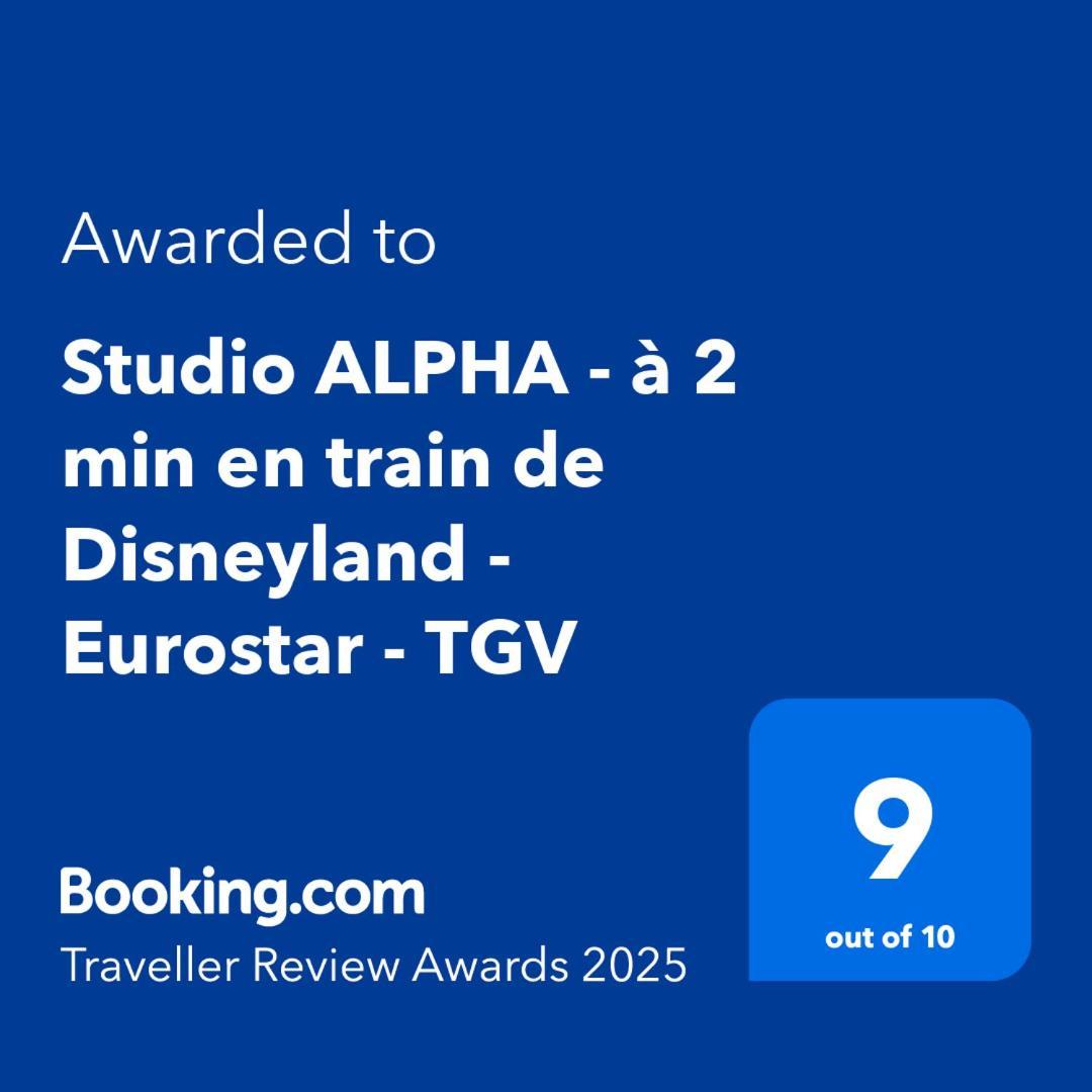 Studio Alpha - 2Min By Train To Disneyland Or 20Min Walk - 5Min Walk To "Val D'Europe" Station 몽테브랭 외부 사진