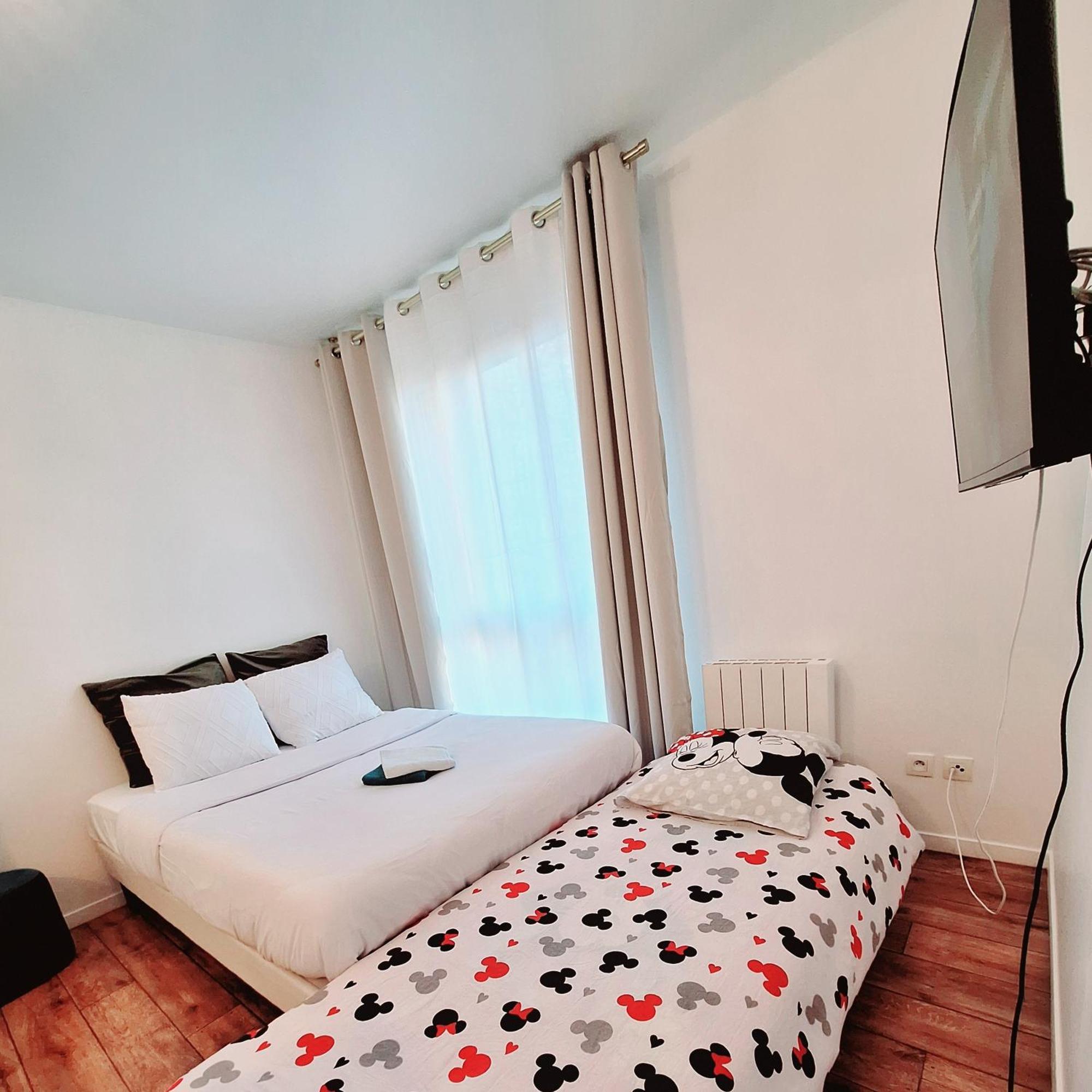 Studio Alpha - 2Min By Train To Disneyland Or 20Min Walk - 5Min Walk To "Val D'Europe" Station 몽테브랭 외부 사진