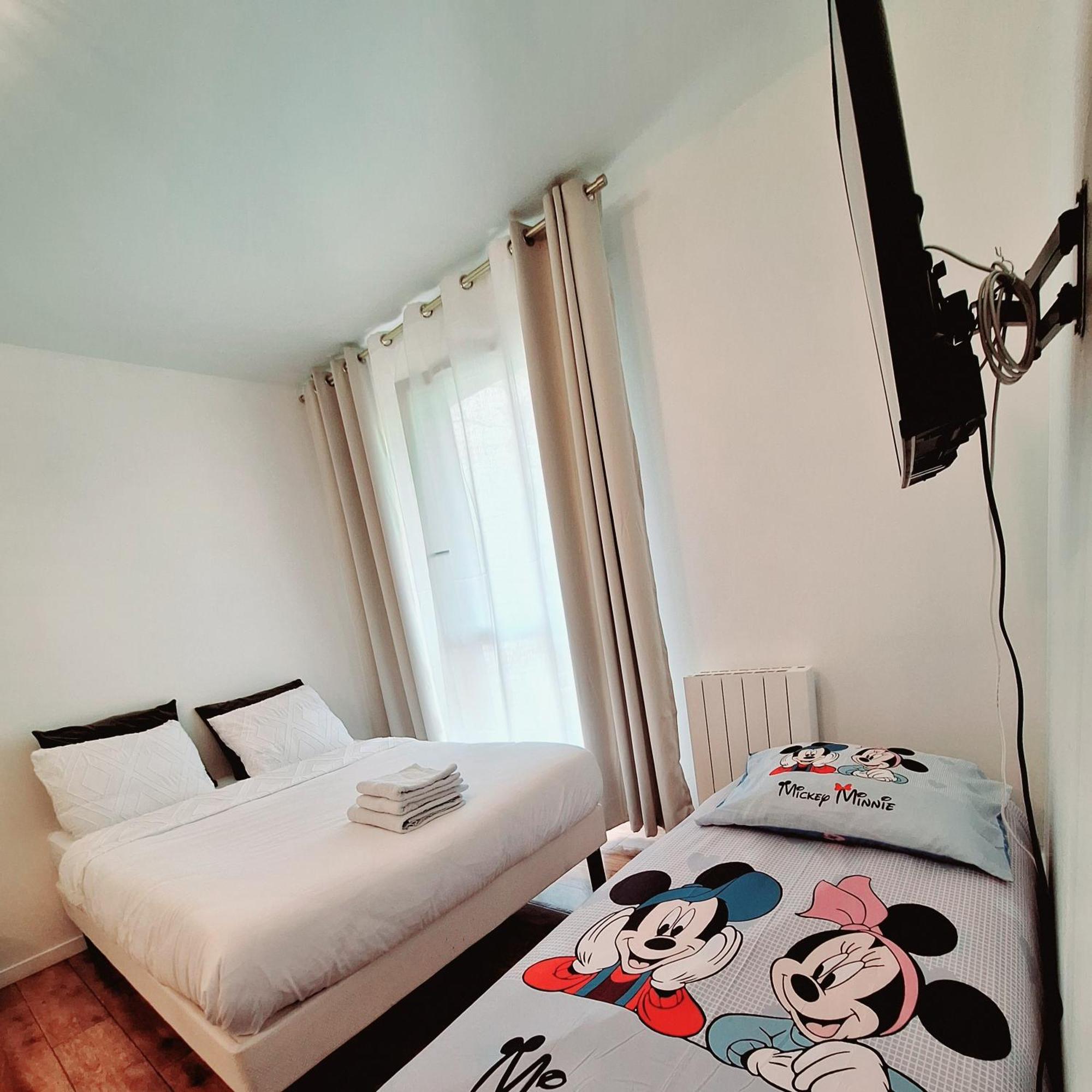 Studio Alpha - 2Min By Train To Disneyland Or 20Min Walk - 5Min Walk To "Val D'Europe" Station 몽테브랭 외부 사진