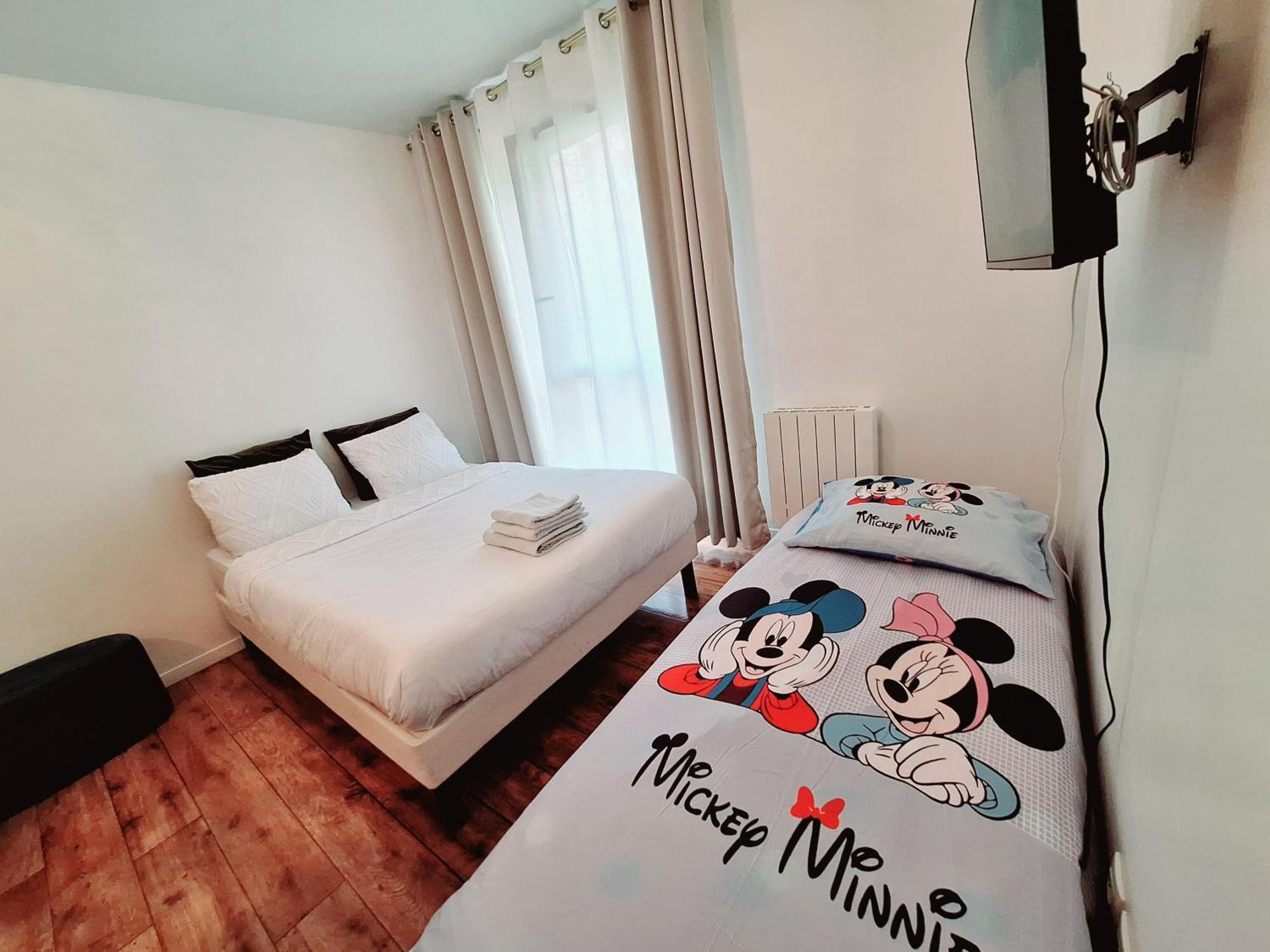 Studio Alpha - 2Min By Train To Disneyland Or 20Min Walk - 5Min Walk To "Val D'Europe" Station 몽테브랭 외부 사진
